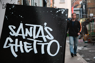 Banksy's 'Santa's Ghetto '05'