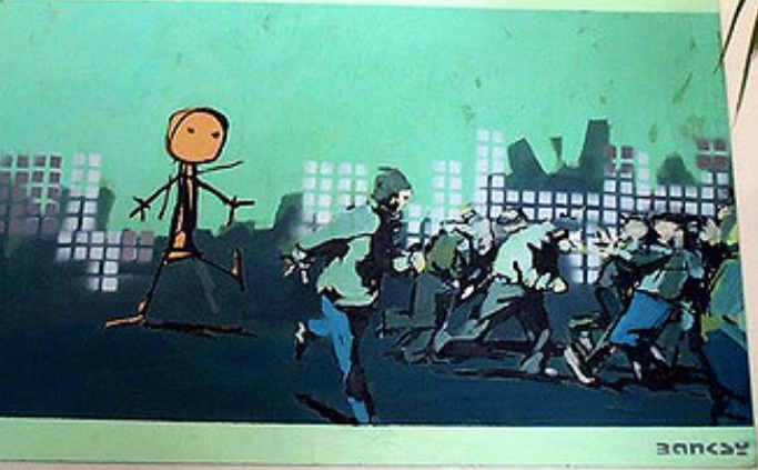 Banksy's 'Severnshed 07'