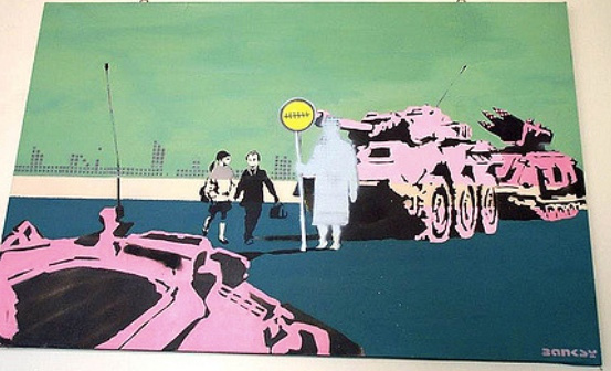Banksy's 'Severnshed 09'