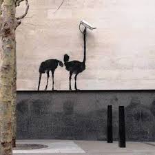 Banksy's 'All Seeing Ostrich '