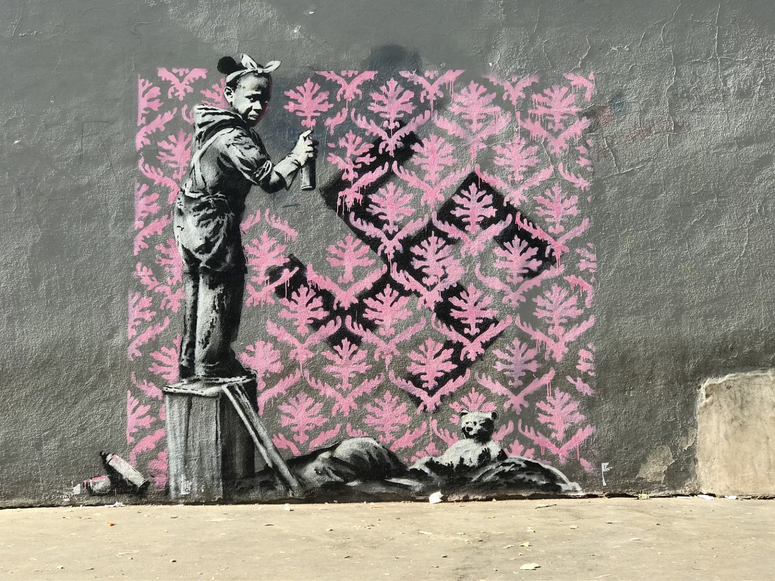 Banksy's 'Go Flock Yourself'