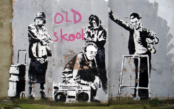 Banksy's 'Old Skool'
