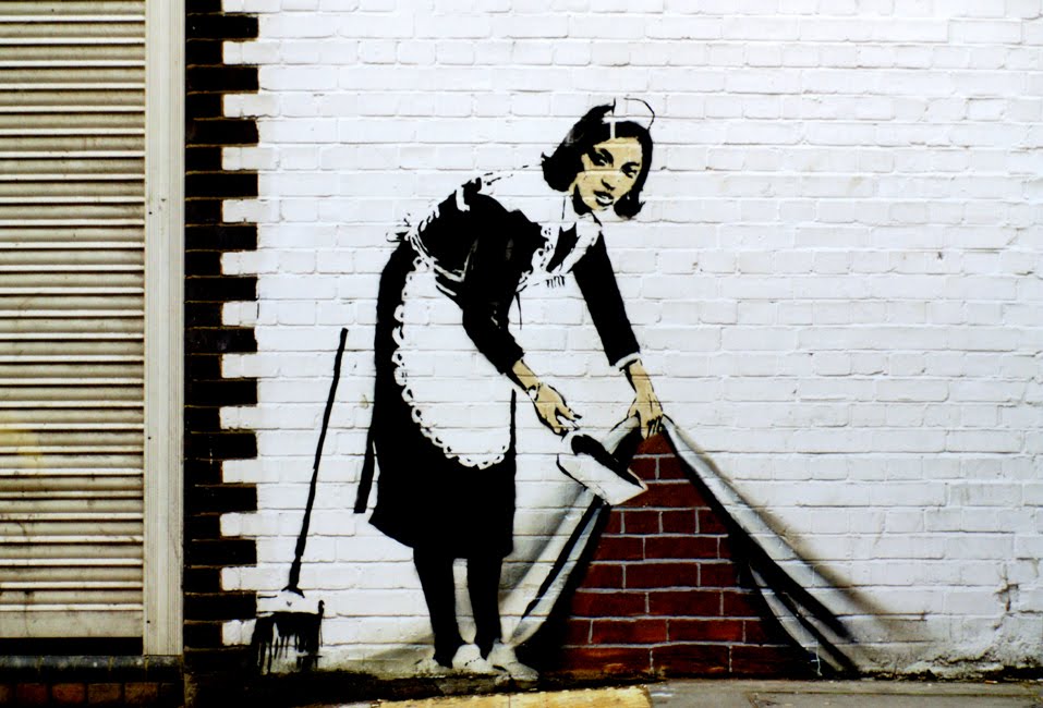 Banksy's 'Sweep it Under the Carpet'