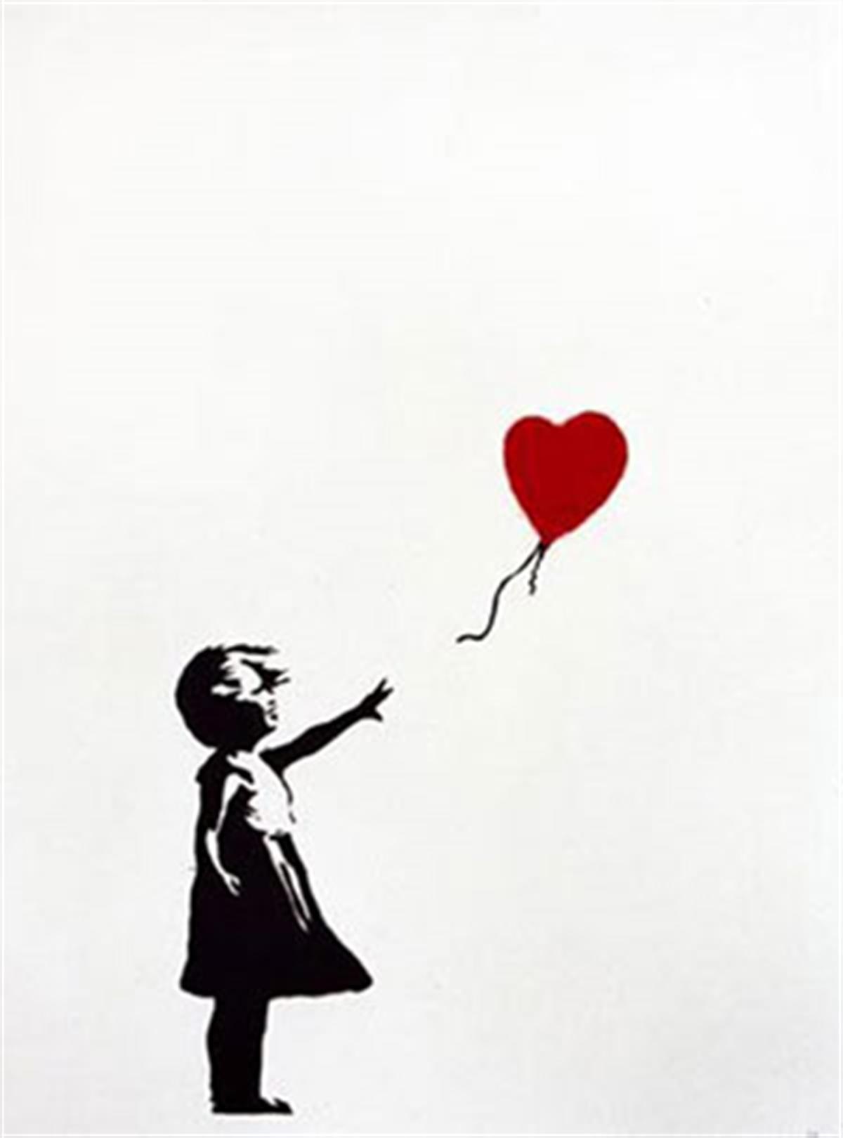 Banksy's 'Birl With Balloon'