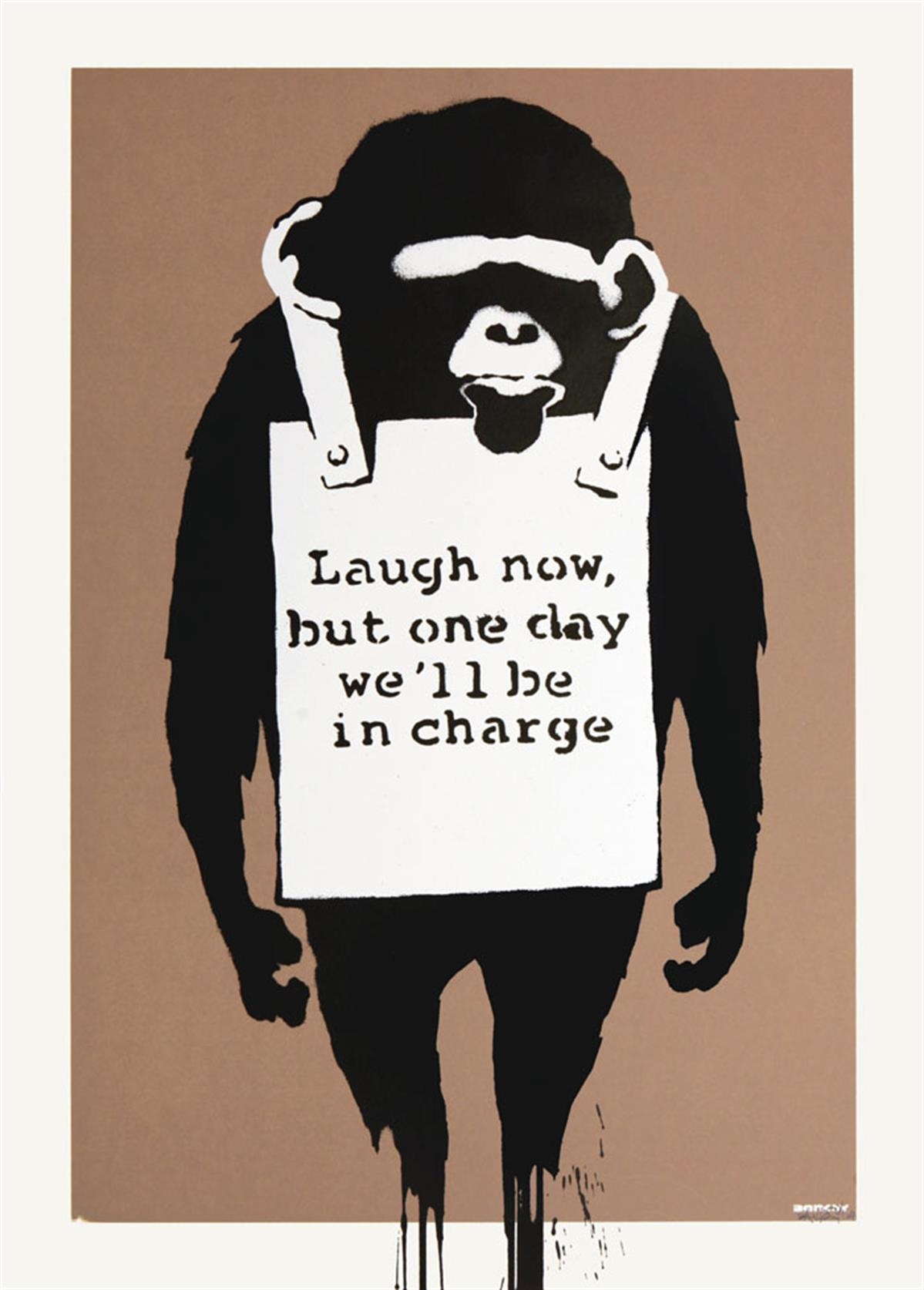 Banksy's 'Laugh Now'