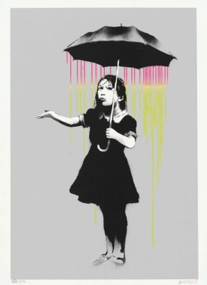 Banksy's 'NOLA (Pink and Yellow)'