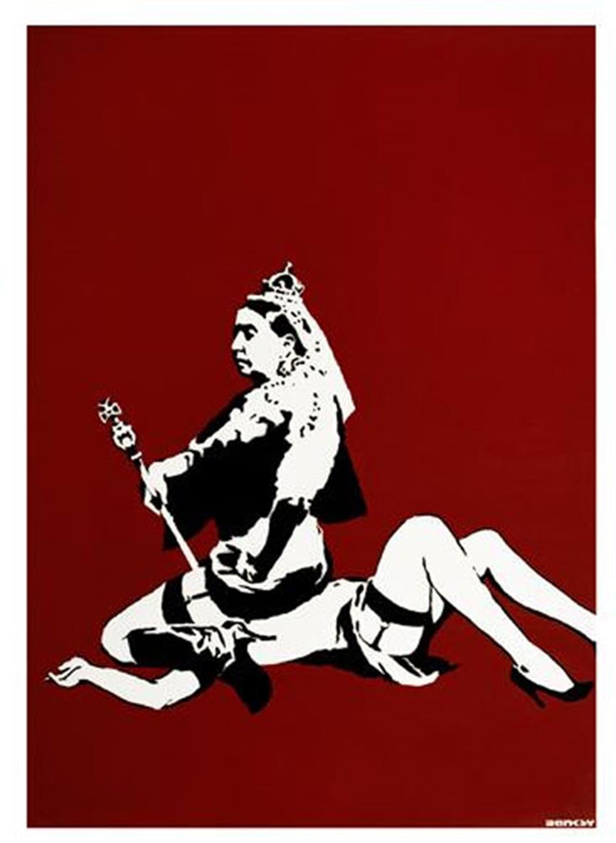 Banksy's 'Queen Victoria'