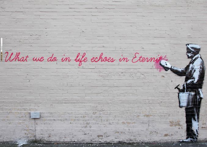 Banksy's 'Better Out Than In 15'