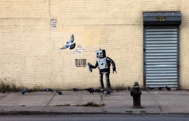 Banksy's 'Better Out Than In 28'