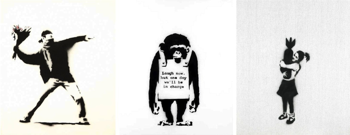 Banksy's 'Existencilism 04'