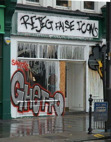 Banksy's 'Santa's Ghetto '04'