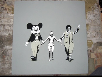 Banksy's 'Santa's Ghetto '04 06'