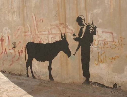 Banksy's 'Santa's Ghetto '07 03'