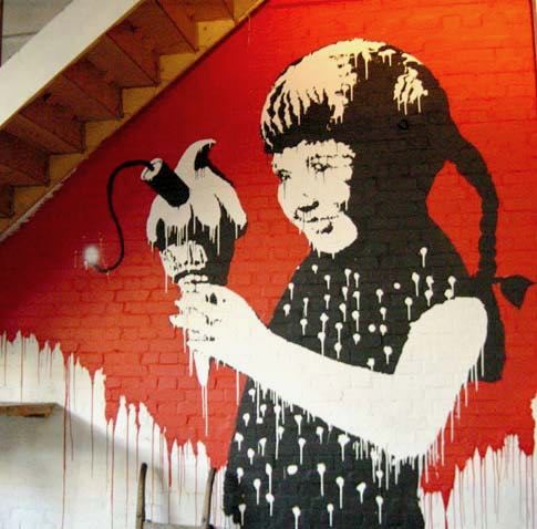 Banksy's 'Turf War 10'