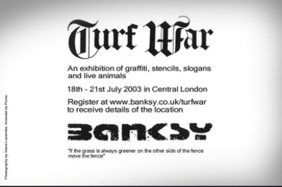 Banksy's 'Turf War 21'