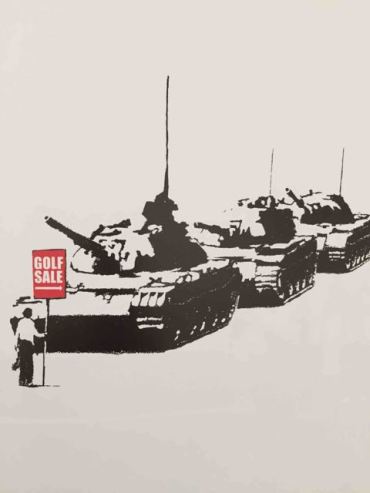 Banksy's 'Turf War 33'