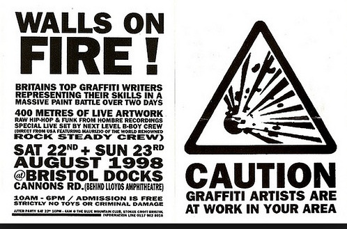 Banksy's 'Walls On Fire 01'