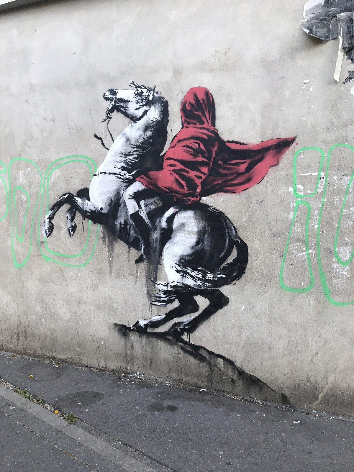 Banksy's 'Blinded Napoleon'