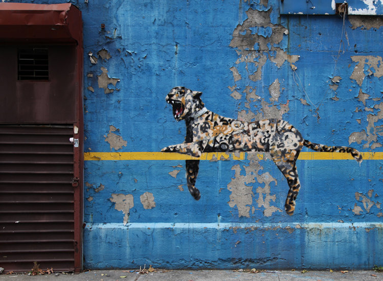 Banksy's 'Bronx Zoo'