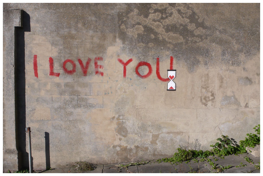 Banksy's 'I Love You'