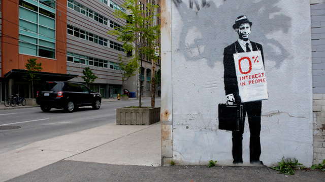 Banksy's 'Interest in People'