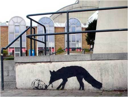 Banksy's 'Kentucky Fox'