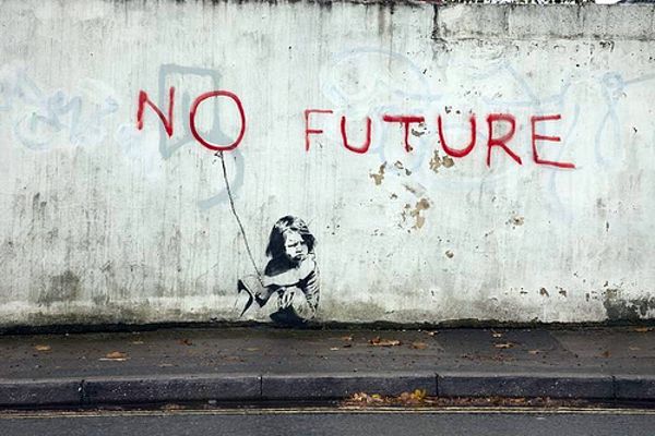 Banksy's 'No Future'