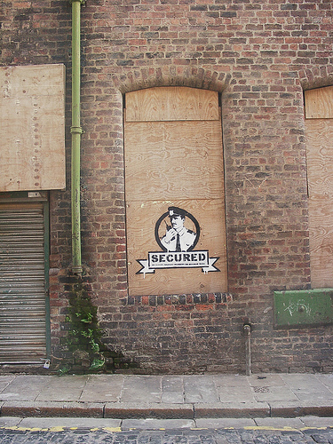 Banksy's 'Secured'