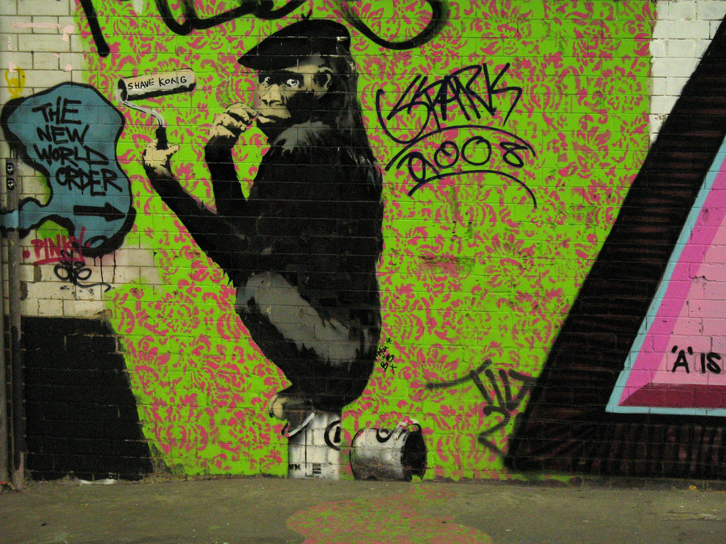 Banksy's 'Shave Kong'