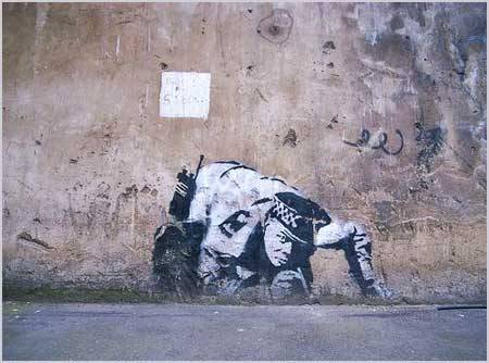 Banksy's 'Snorting Copper'
