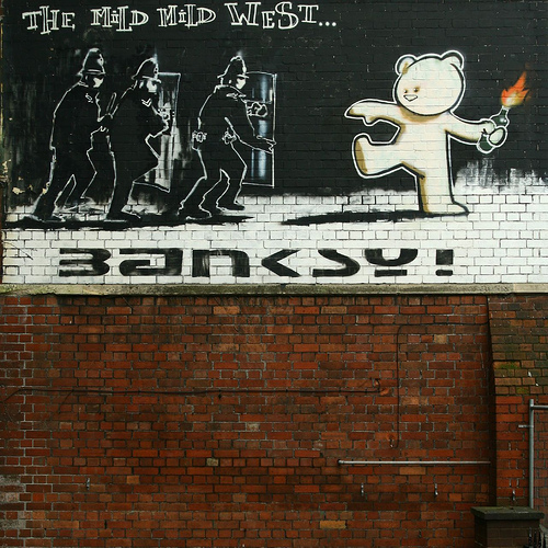 Banksy's 'The Mild Mild West'