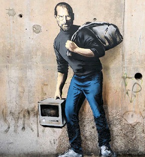 Banksy's 'The Son Of A Migrant From Syria'