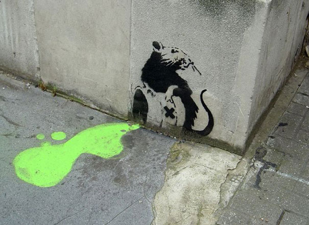 Banksy's 'Toxic Rat'