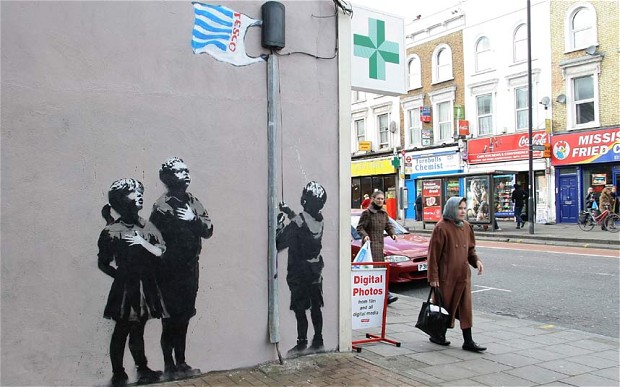 Banksy's 'Very Little Helps'