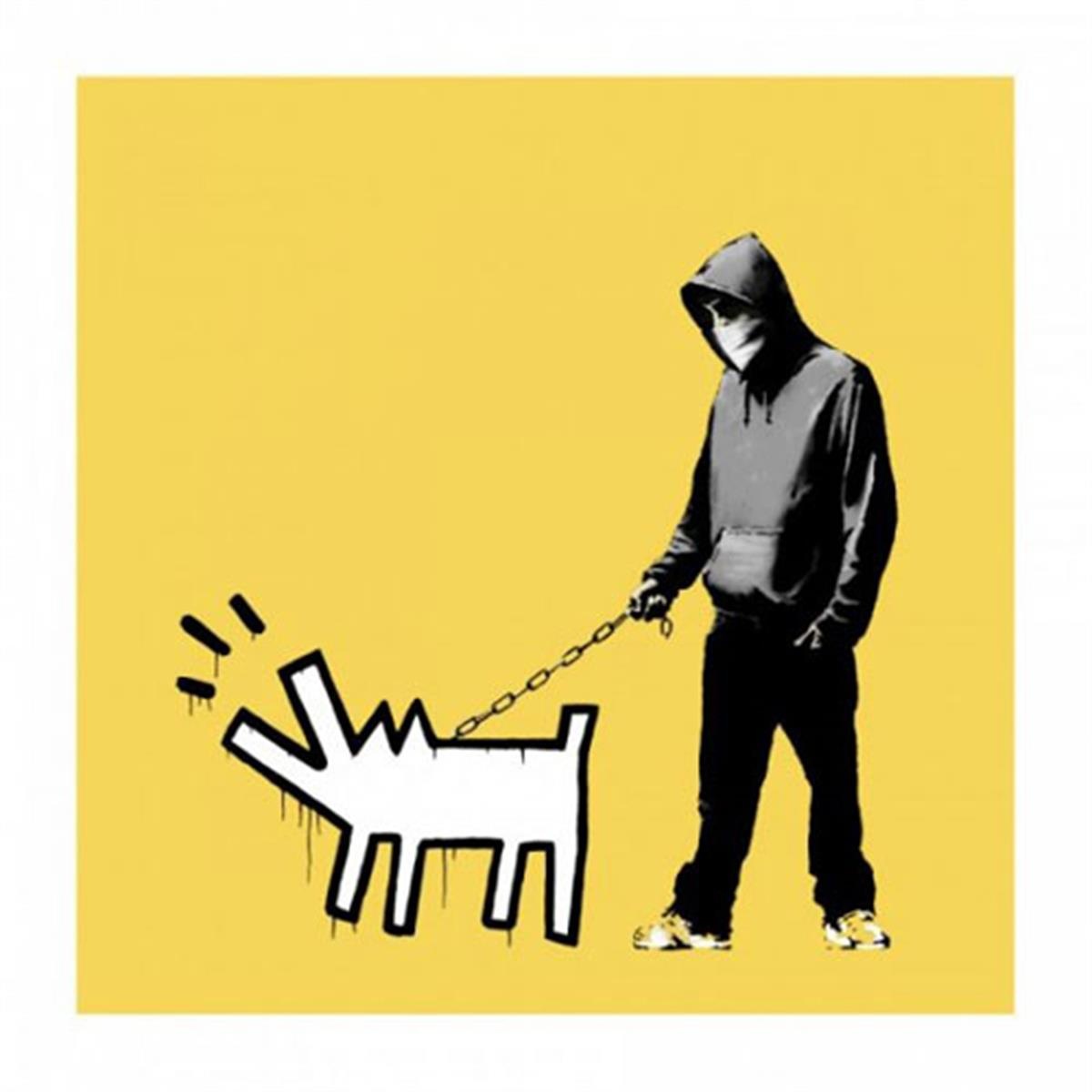 Banksy's 'Choose Your Weapon (Soft Yellow)'