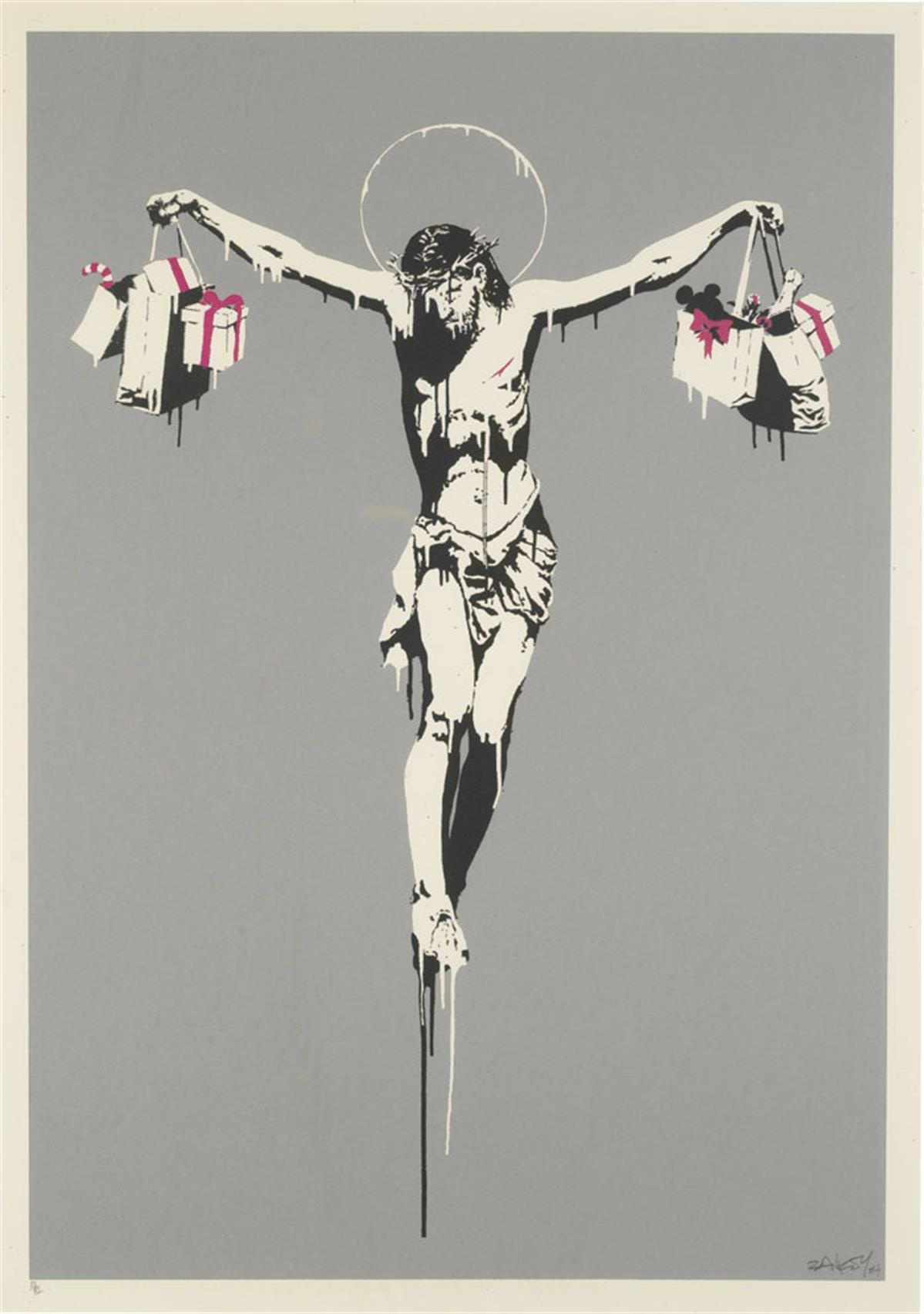 Banksy's 'Christ with Shopping Bags'
