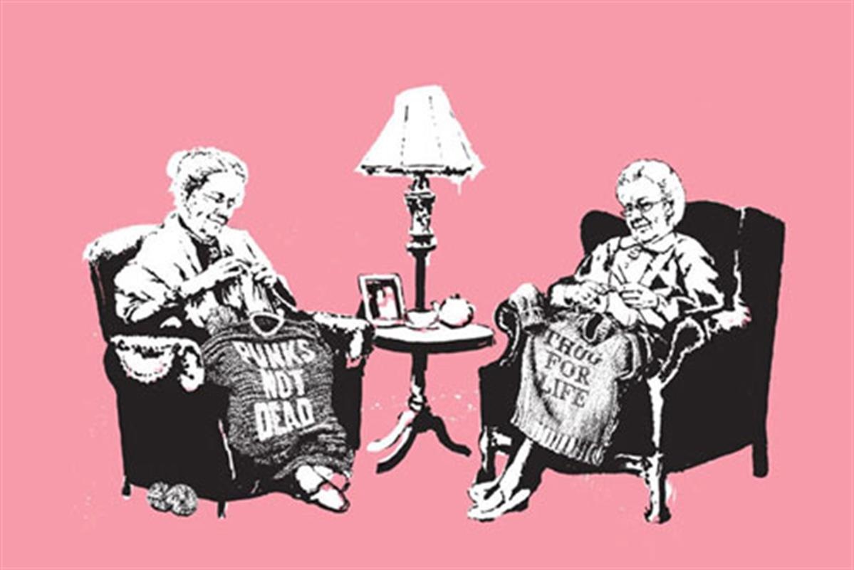 Banksy's 'Grannies (Original)'