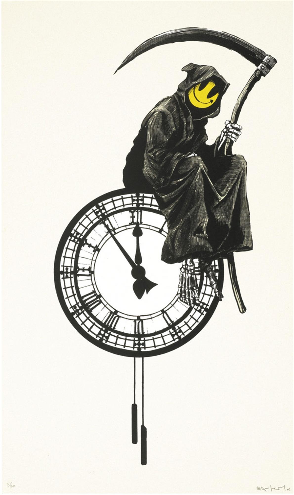 Banksy's 'Grim Reaper'