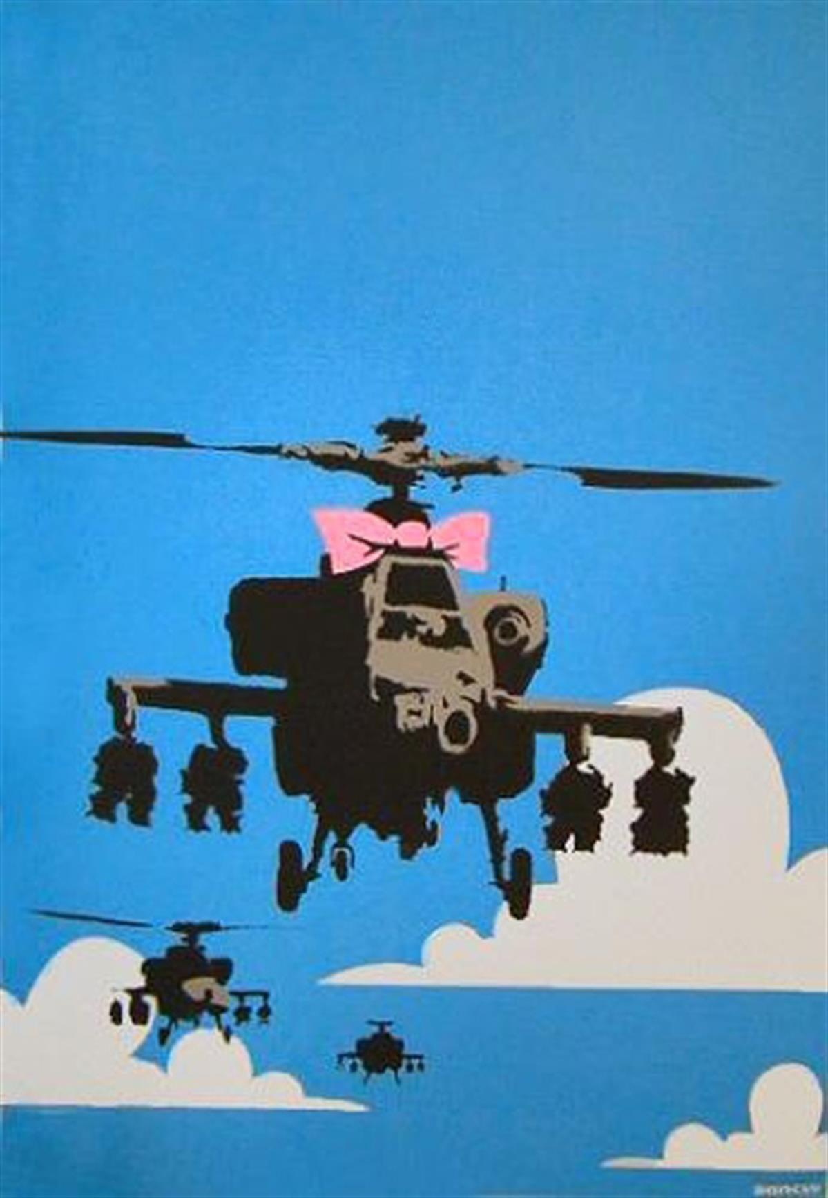 Banksy's 'Happy Choppers'