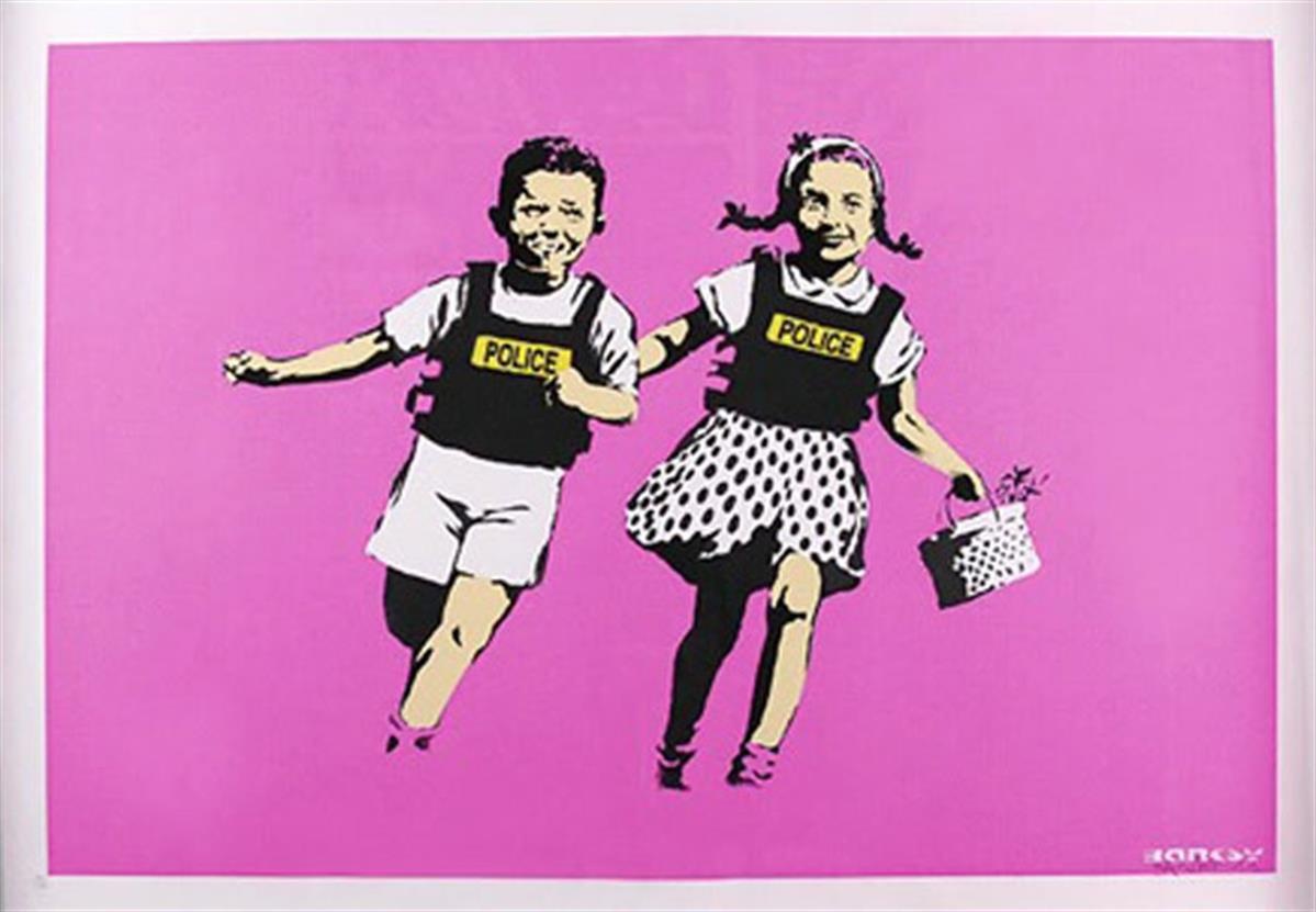 Banksy's 'Jack & Jill (Pink)'