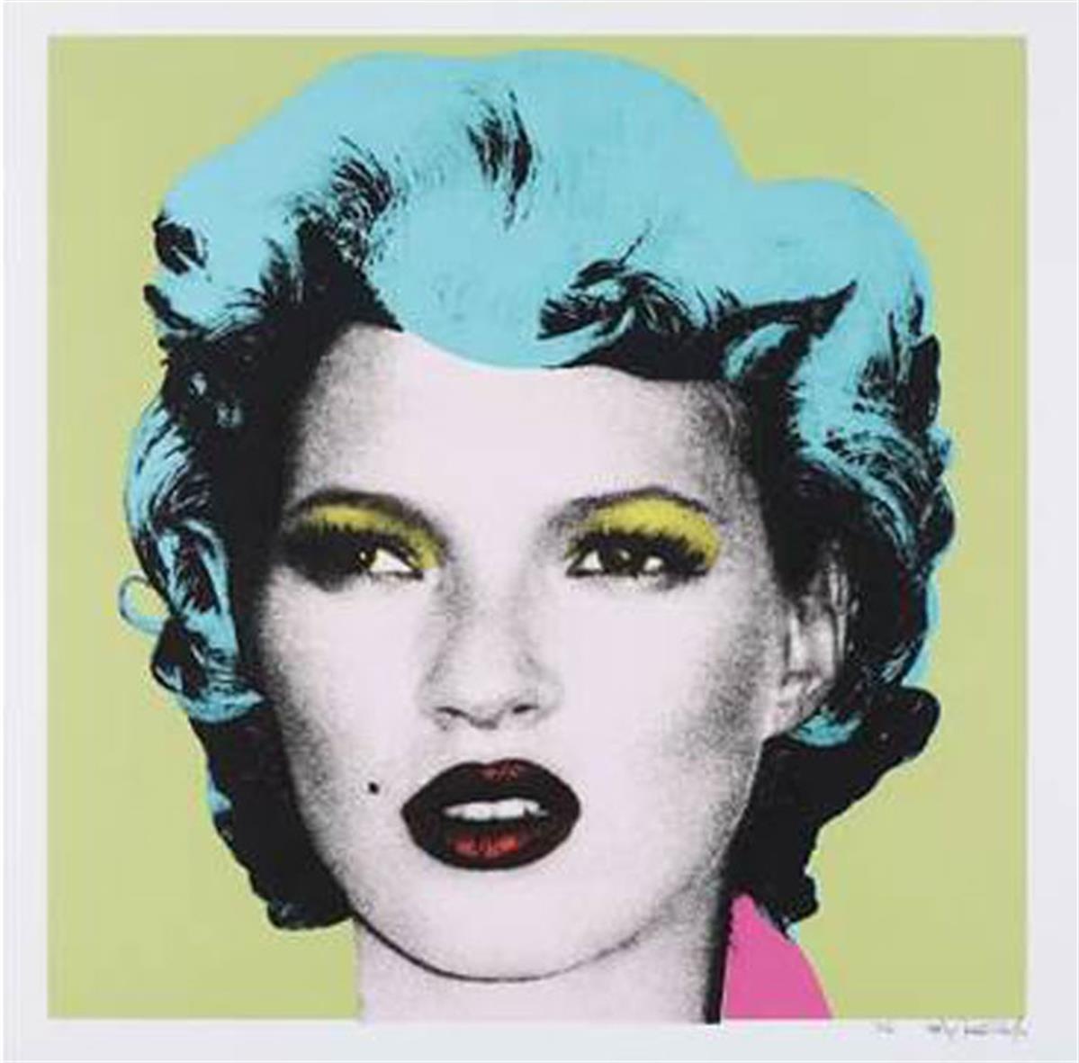 Banksy's 'Kate Moss (Green)'