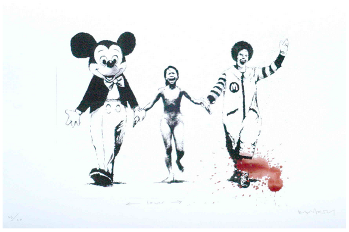 Banksy's 'Napalm (Serpentine Edition)'